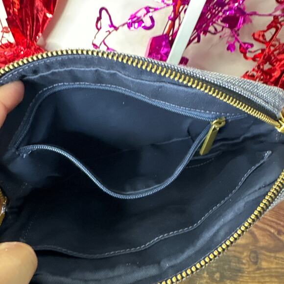 FOSSIL Denim Kendall Crossbody Chambray - Picture 7 of 8